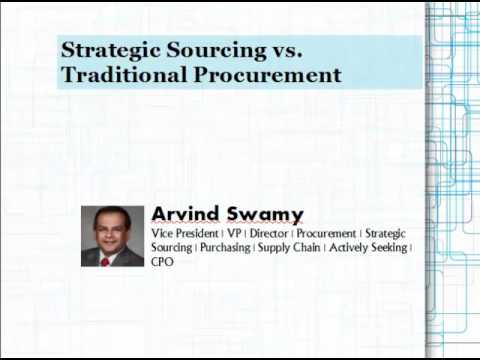 Strategic Sourcing vs. Traditional Procurement