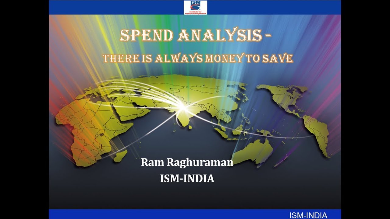 Webinar on Spend Analysis – There’s always money to save!