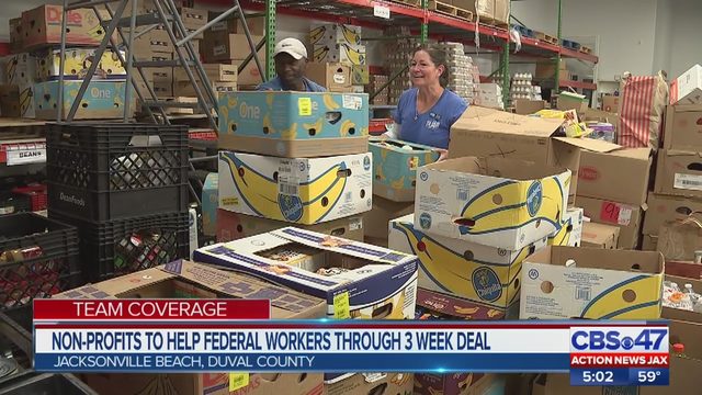 Jacksonville charity seeing strain in supply chain due to shutdown