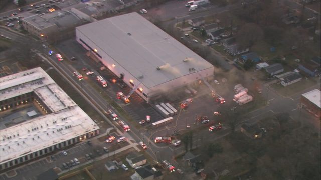 LOUSE AVENUE FIRE: Glue gun, lamp blamed for 3-alarm fire at warehouse in Belmont community