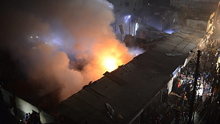 Fire at Old Dhaka paper warehouse