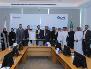 ACWA Powers obtains CIPS accreditation for procurement and supply chain management