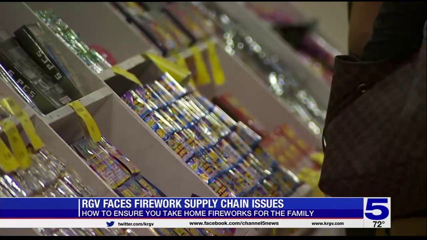 Valley faces firework supply chain issues ahead of New Year’s Day