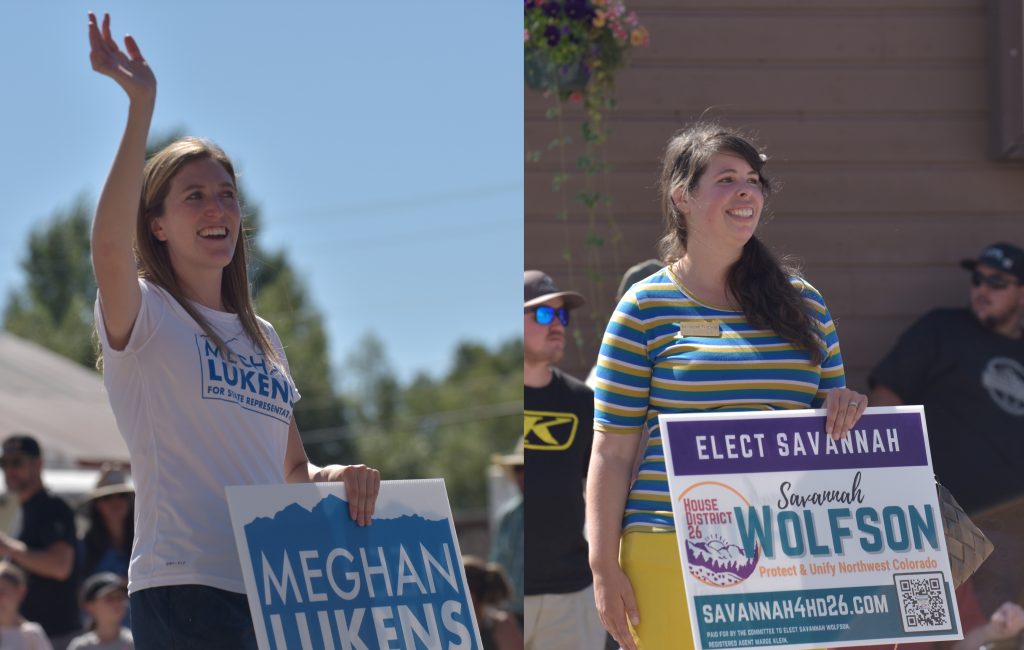 Democrat Meghan Lukens has significantly outraised Republican Savannah Wolfson in race for Colorado House