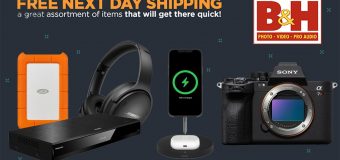 Free overnight shipping on 100s of gift ideas at B&H Photo